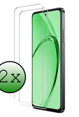 BASEY. BASEY. OPPO A40m Screenprotector Glas - 2 PACK