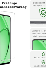 BASEY. BASEY. OPPO A40m Screenprotector Glas - 2 PACK