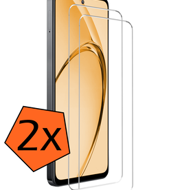 Nomfy Nomfy OPPO A40m Screenprotector Glas - 2 PACK