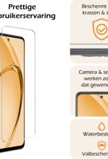 Nomfy Nomfy OPPO A40m Screenprotector Glas - 2 PACK