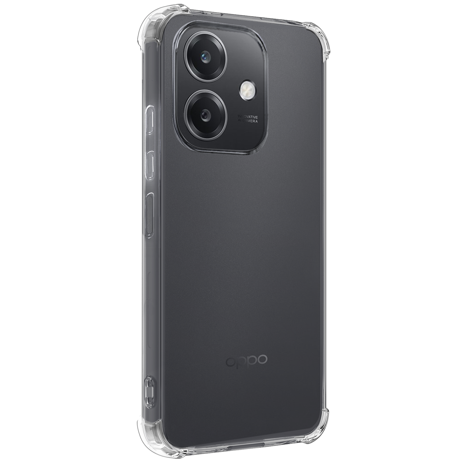 Nomfy Nomfy OPPO A40m Hoesje Shockproof - Transparant
