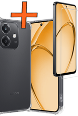 Nomfy Nomfy OPPO A40m Hoesje Shockproof Met Screenprotector