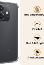 Nomfy Nomfy OPPO A40m Hoesje Shockproof Met Screenprotector