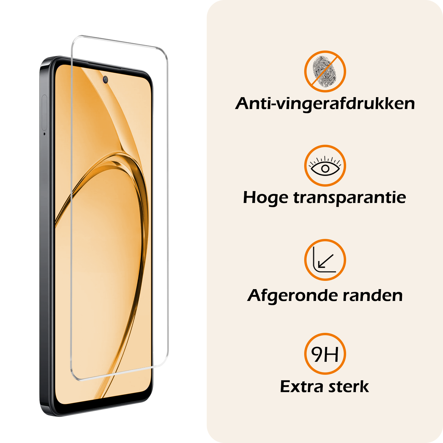 Nomfy Nomfy OPPO A40m Hoesje Shockproof Met 2x Screenprotector