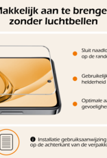 Nomfy Nomfy OPPO A40m Hoesje Siliconen Met 2x Screenprotector - Transparant