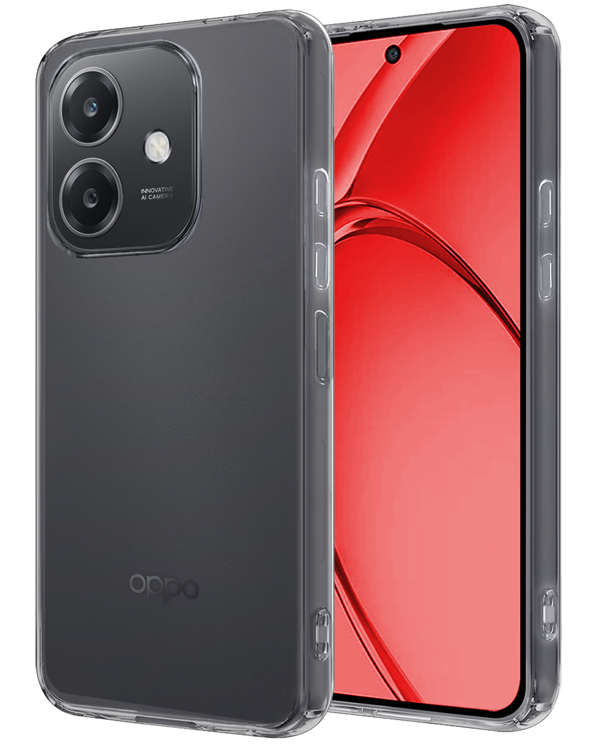 NoXx NoXx OPPO A40m Hoesje Siliconen - Transparant