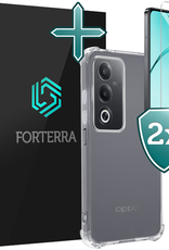 Forterra Forterra OPPO A80 Hoesje Shockproof Met 2x Screenprotector