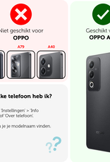 Forterra Forterra OPPO A80 Hoesje Shockproof Met 2x Screenprotector