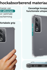 Forterra Forterra OPPO A80 Hoesje Shockproof - Transparant