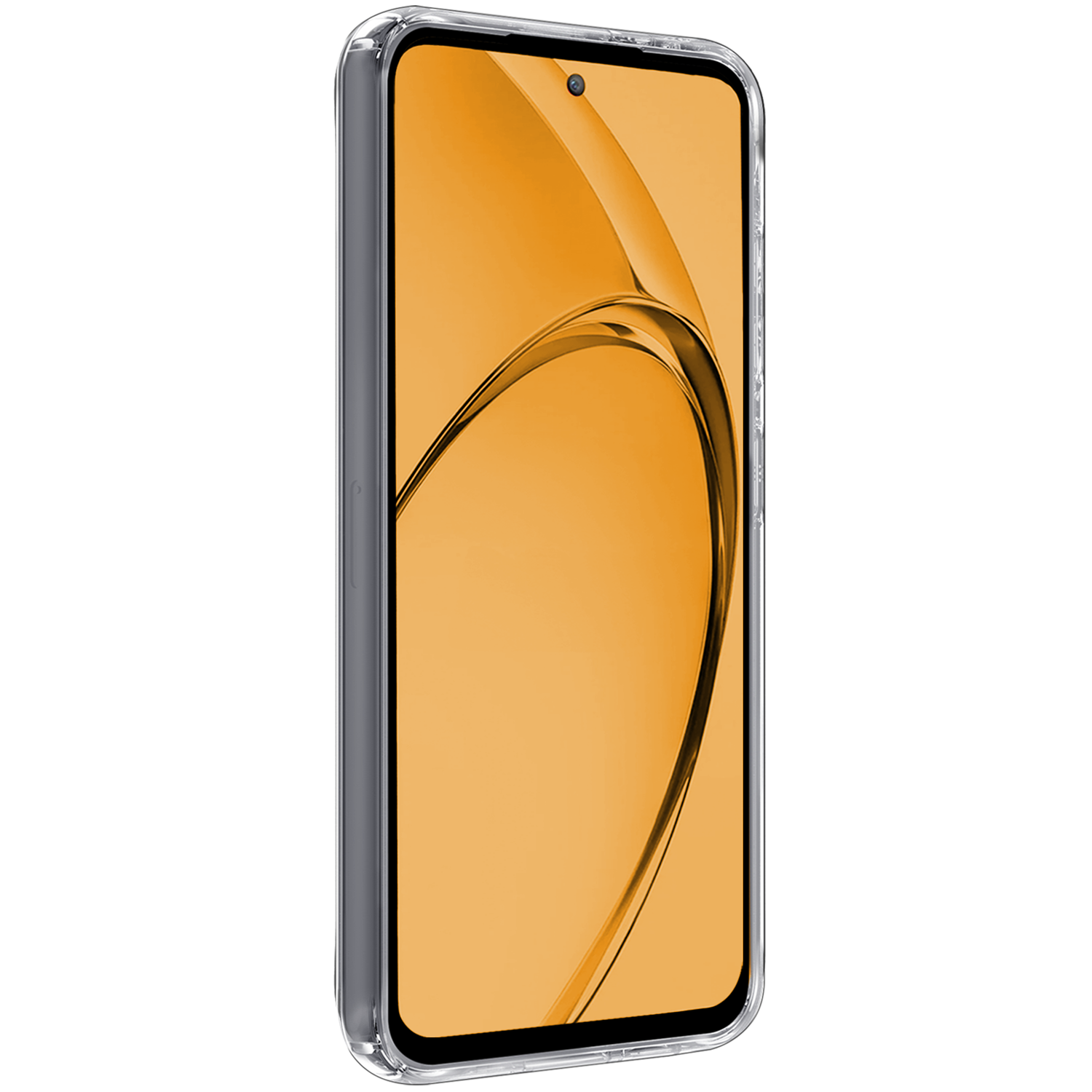 Nomfy Nomfy OPPO A80 Hoesje Siliconen Met Screenprotector - Transparant