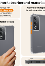 Nomfy Nomfy OPPO A80 Hoesje Shockproof Met Screenprotector