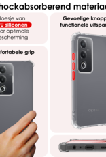 NoXx NoXx OPPO A80 Hoesje Shockproof Met 2x Screenprotector