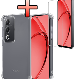 NoXx NoXx OPPO A80 Hoesje Shockproof Met Screenprotector