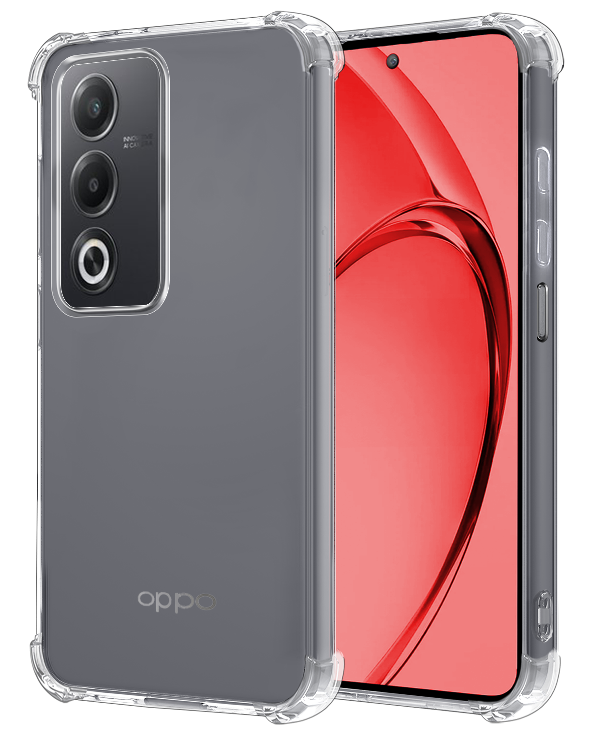 NoXx NoXx OPPO A80 Hoesje Shockproof - Transparant