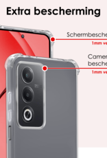 NoXx NoXx OPPO A80 Hoesje Shockproof - Transparant