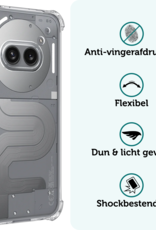 Forterra Forterra Nothing Phone (2a) Plus Hoesje Shockproof - Transparant - 2 PACK