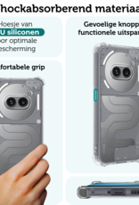 Forterra Forterra Nothing Phone (2a) Plus Hoesje Shockproof - Transparant - 2 PACK