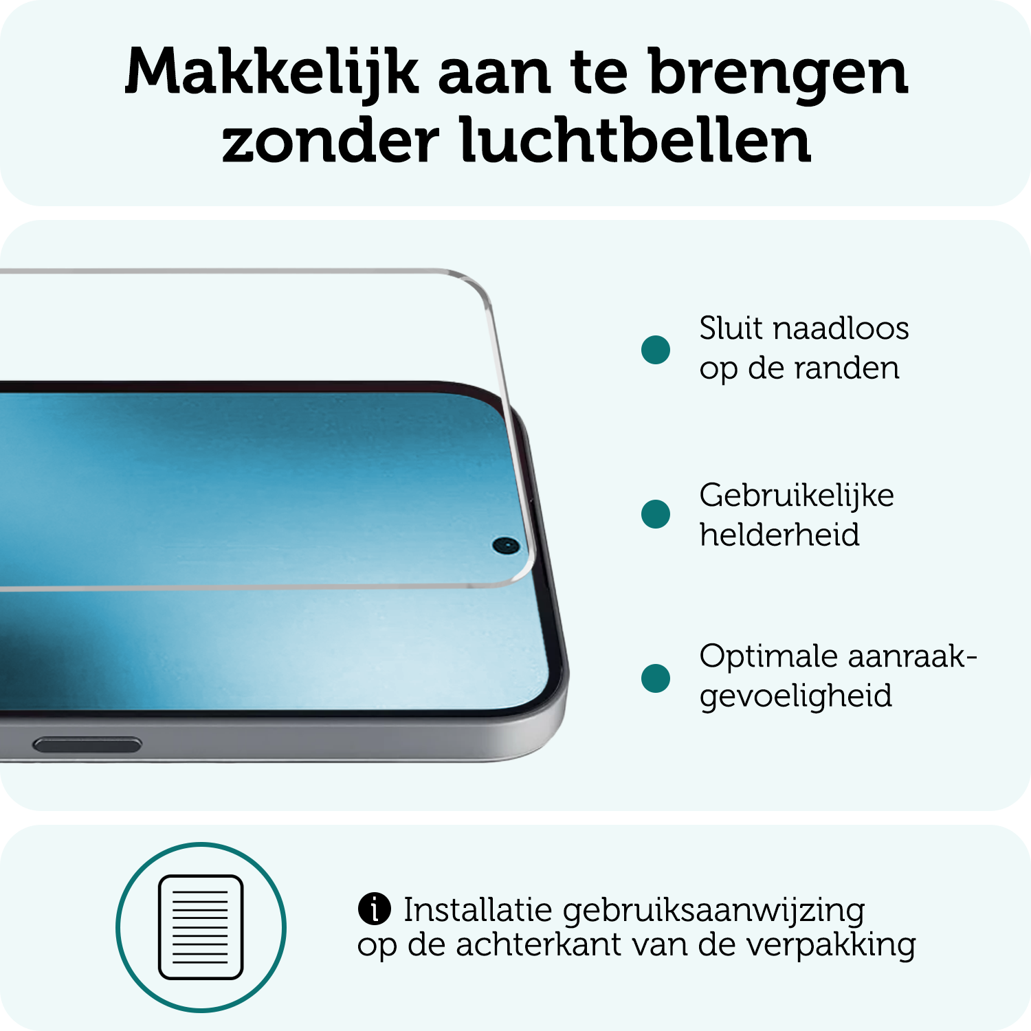 Forterra Forterra Nothing Phone (2a) Plus Screenprotector Glas - 3 PACK