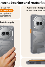 Nomfy Nomfy Nothing Phone (2a) Plus Hoesje Siliconen - Transparant - 2 PACK