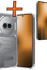 Nomfy Nomfy Nothing Phone (2a) Plus Hoesje Shockproof Met Screenprotector
