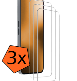 Nomfy Nomfy Nothing Phone (2a) Plus Screenprotector Glas - 3 PACK