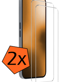 Nomfy Nomfy Nothing Phone (2a) Plus Screenprotector Glas - 2 PACK