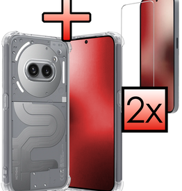NoXx NoXx Nothing Phone (2a) Plus Hoesje Shockproof Met 2x Screenprotector