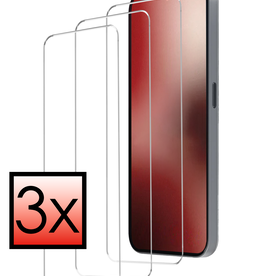 NoXx NoXx Nothing Phone (2a) Plus Screenprotector Glas - 3 PACK