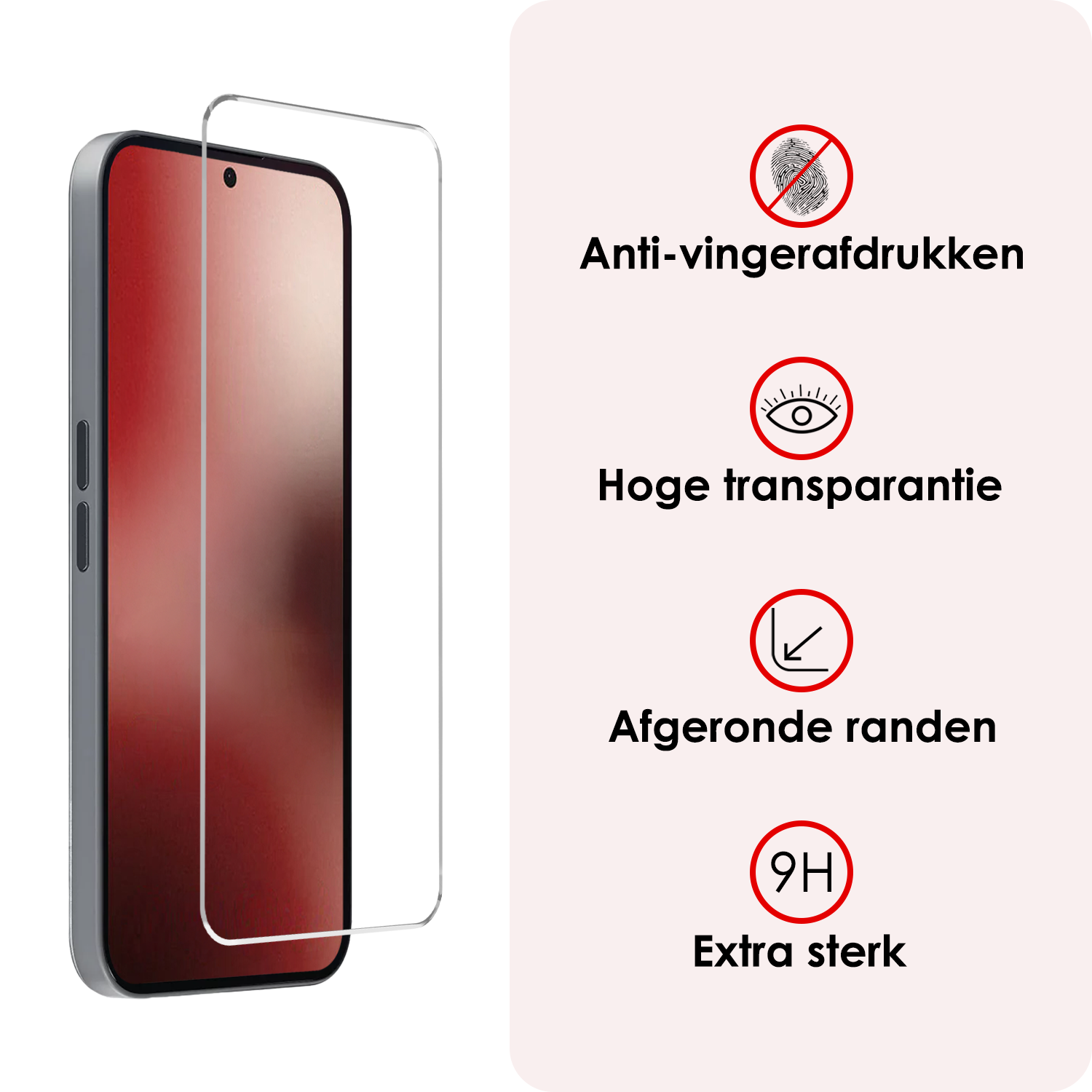 NoXx NoXx Nothing Phone (2a) Plus Screenprotector Glas - 3 PACK