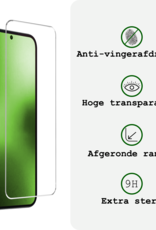 BASEY. BASEY. Nothing Phone (2a) Plus Hoesje Siliconen Met Screenprotector - Transparant