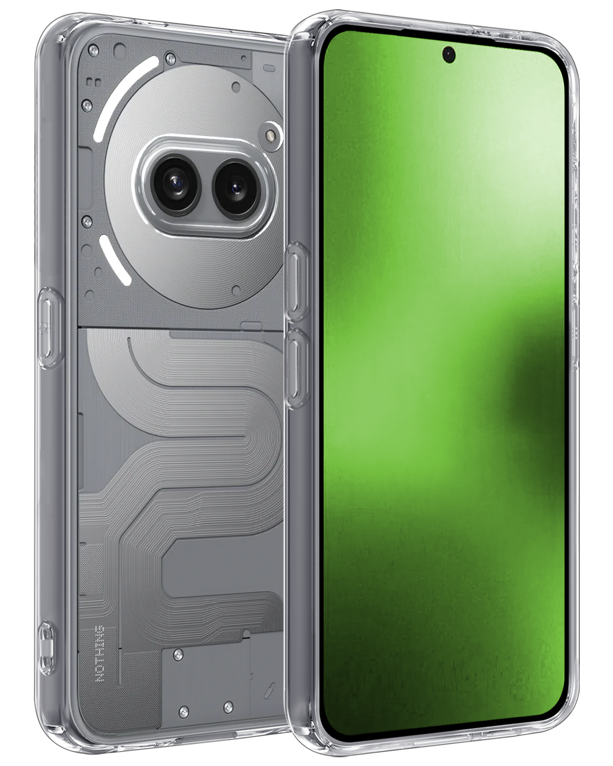BASEY. BASEY. Nothing Phone (2a) Plus Hoesje Siliconen - Transparant