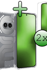 BASEY. BASEY. Nothing Phone (2a) Plus Hoesje Shockproof Met 2x Screenprotector
