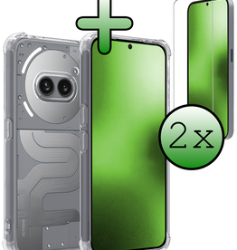 BASEY. BASEY. Nothing Phone (2a) Plus Hoesje Shockproof Met 2x Screenprotector