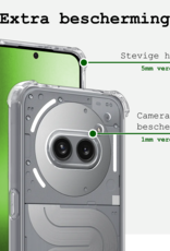 BASEY. BASEY. Nothing Phone (2a) Plus Hoesje Shockproof Met 2x Screenprotector