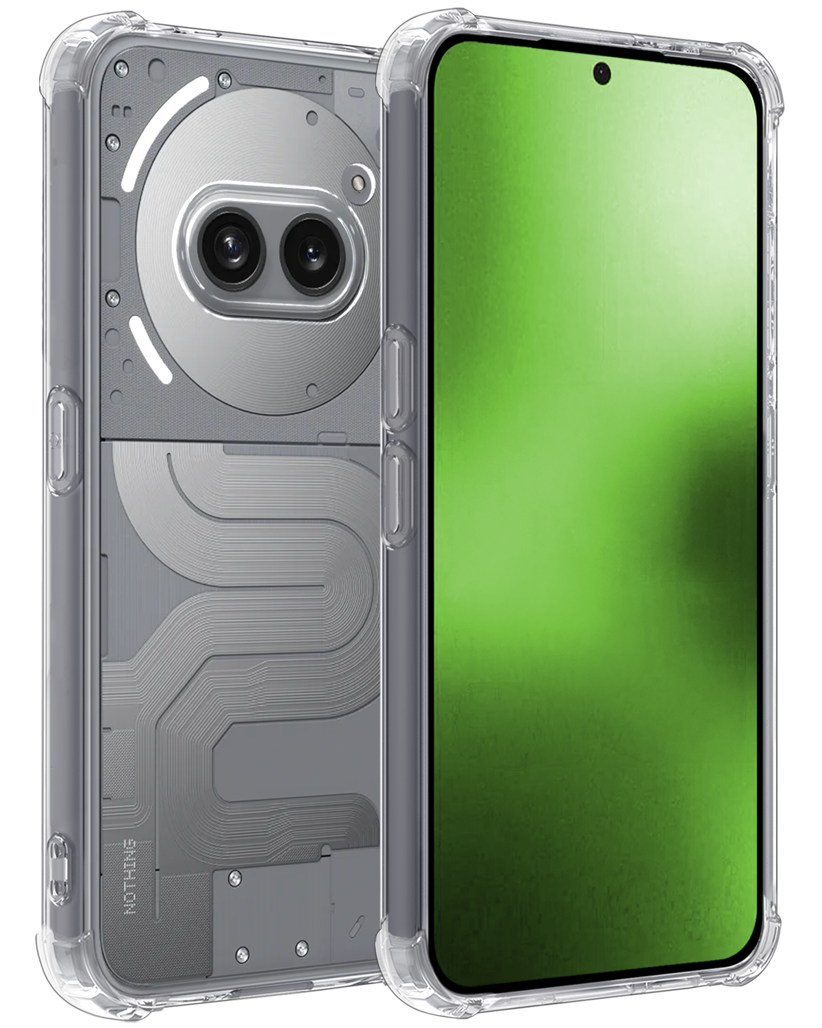 BASEY. BASEY. Nothing Phone (2a) Plus Hoesje Shockproof - Transparant
