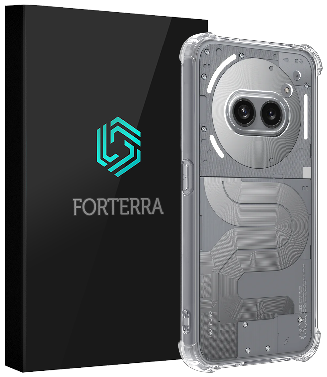 Forterra Forterra Nothing Phone (2a) Hoesje Shockproof - Transparant