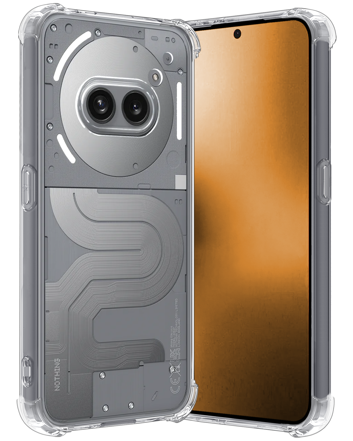 Nomfy Nomfy Nothing Phone (2a) Hoesje Shockproof - Transparant