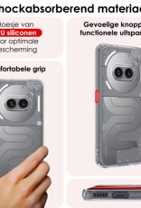 NoXx NoXx Nothing Phone (2a) Hoesje Siliconen - Transparant - 2 PACK