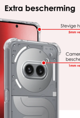 NoXx NoXx Nothing Phone (2a) Hoesje Shockproof - Transparant