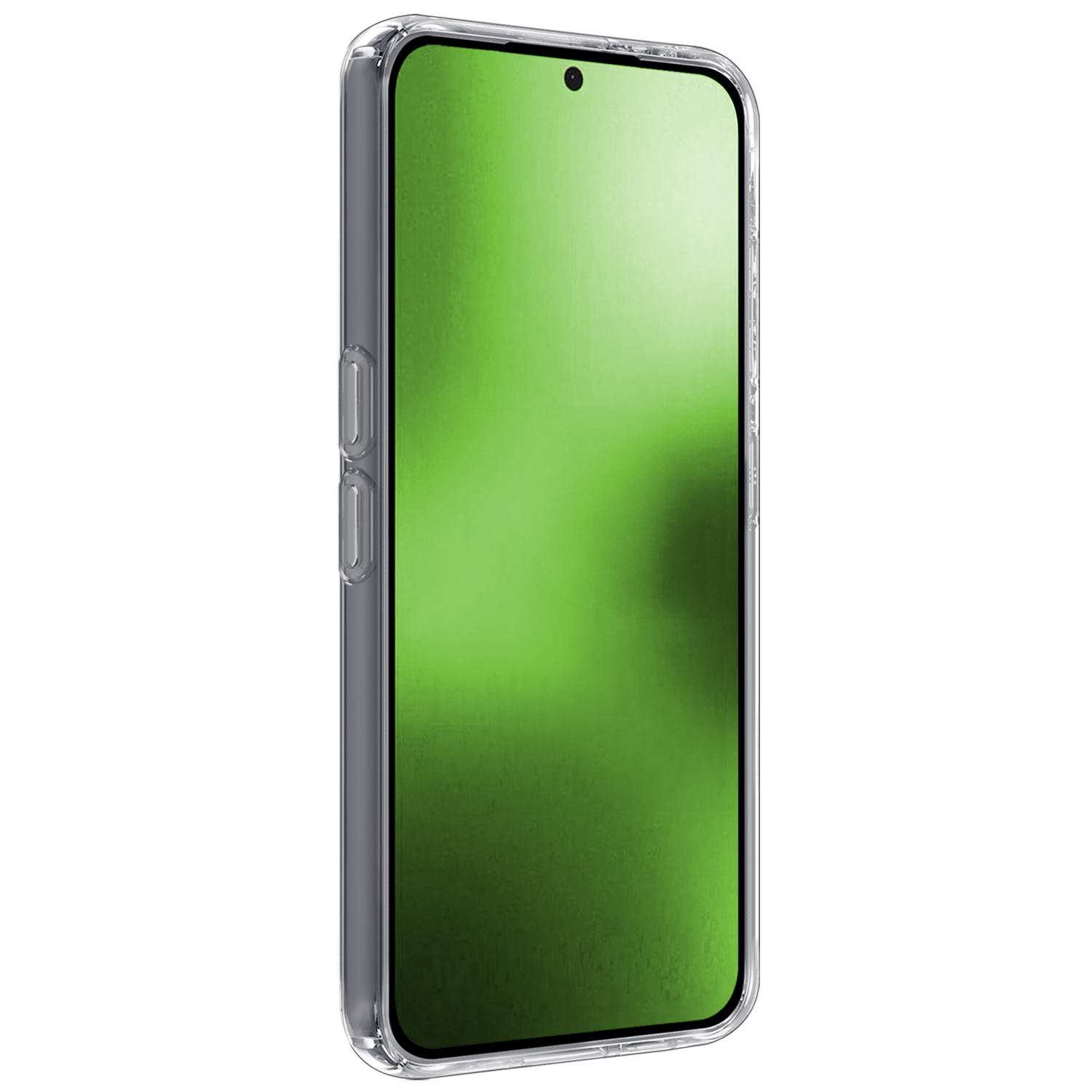 BASEY. BASEY. Nothing Phone (2a) Hoesje Siliconen Met Screenprotector - Transparant