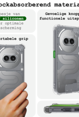 BASEY. BASEY. Nothing Phone (2a) Hoesje Shockproof - Transparant - 2 PACK