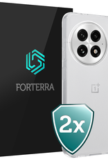 Forterra Forterra OnePlus 13 Hoesje Siliconen - Transparant - 2 PACK
