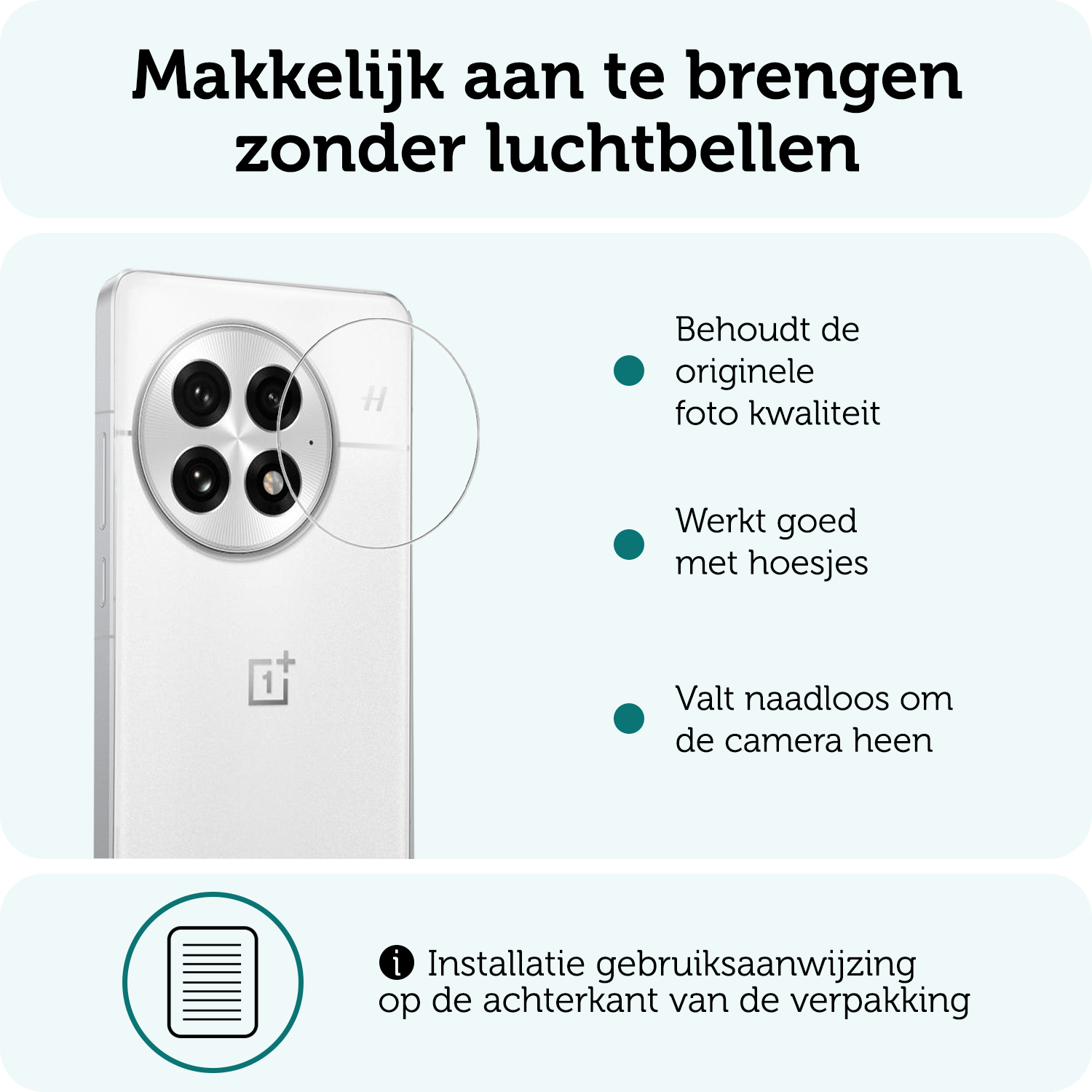 Forterra Forterra OnePlus 13 Camera Screenprotector