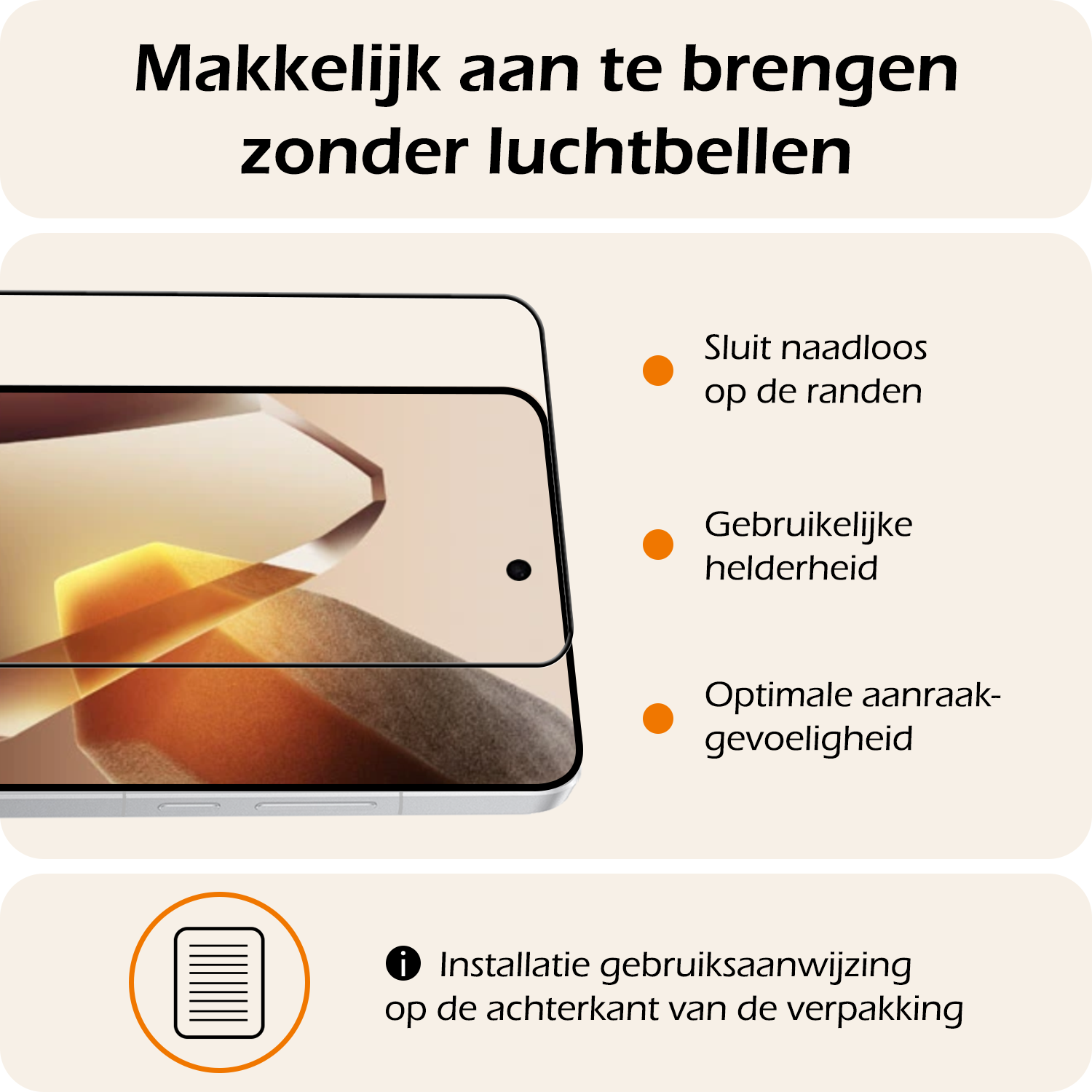 Nomfy Nomfy OnePlus 13 Hoesje Siliconen Met Screenprotector - Transparant