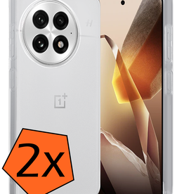 Nomfy Nomfy OnePlus 13 Hoesje Siliconen - Transparant - 2 PACK