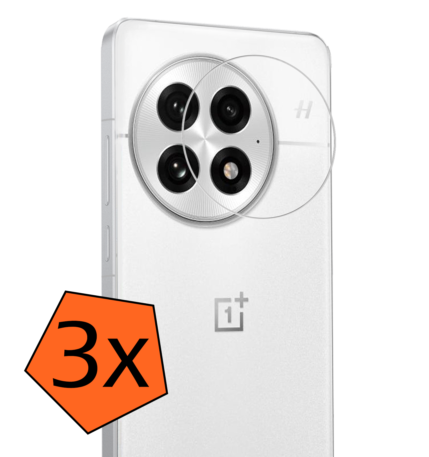 Nomfy Nomfy OnePlus 13 Camera Screenprotector - 3 PACK