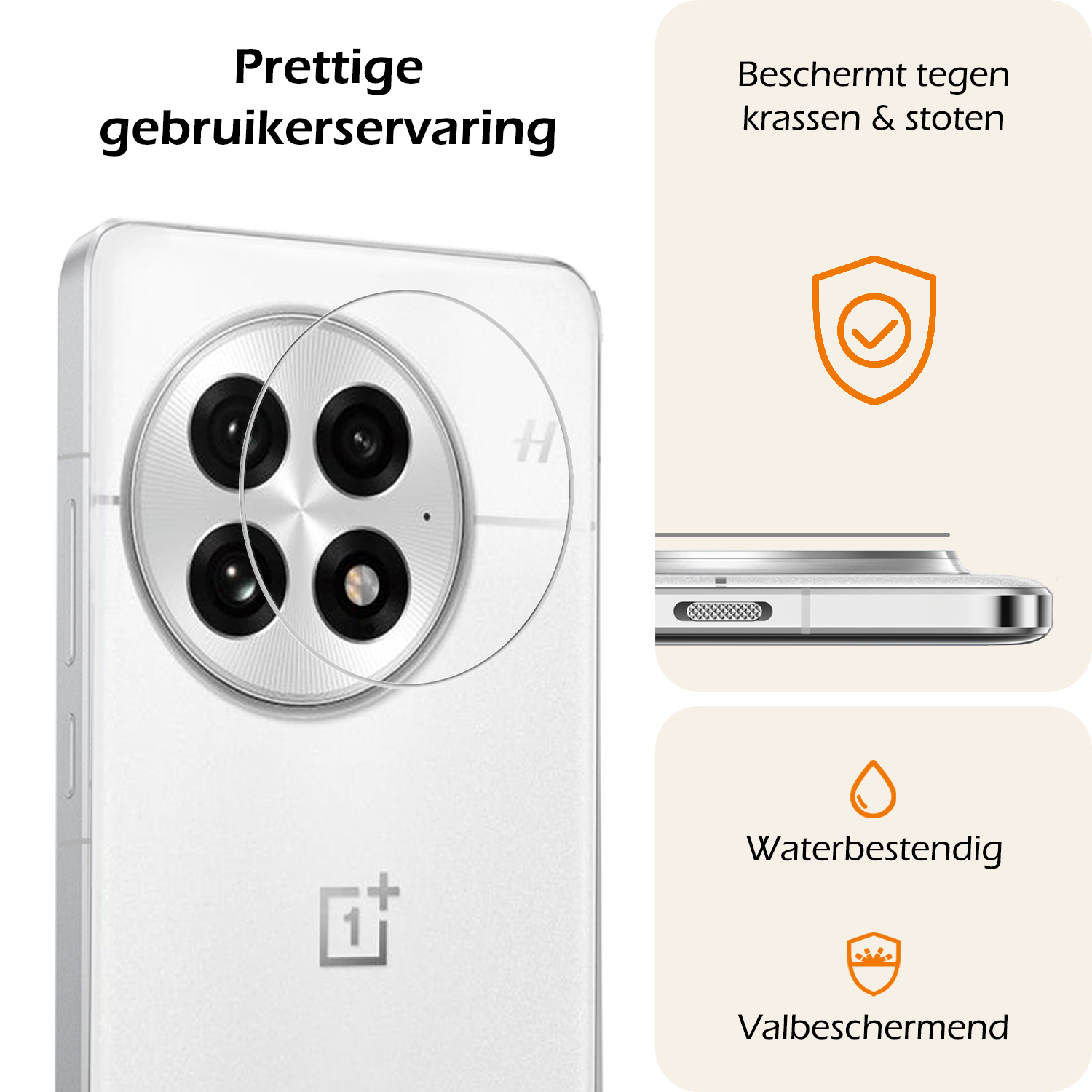 Nomfy Nomfy OnePlus 13 Camera Screenprotector - 3 PACK