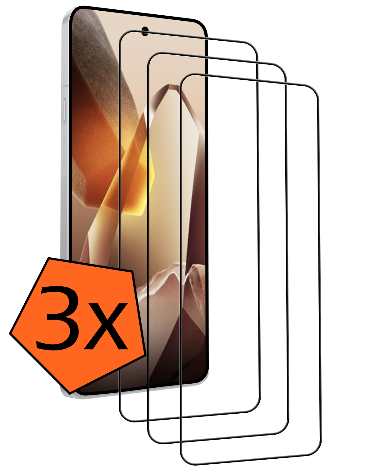 Nomfy Nomfy OnePlus 13 Screenprotector Full Cover - 3 PACK