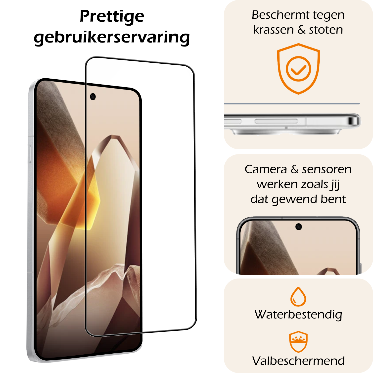 Nomfy Nomfy OnePlus 13 Screenprotector Full Cover - 2 PACK