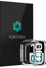 Forterra Forterra Apple Watch Series 9 Hoesje Siliconen Transparant - 41 mm